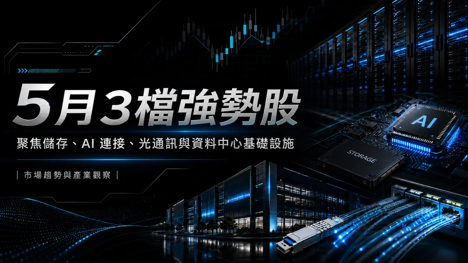 5月精選三檔核心標的深度研究