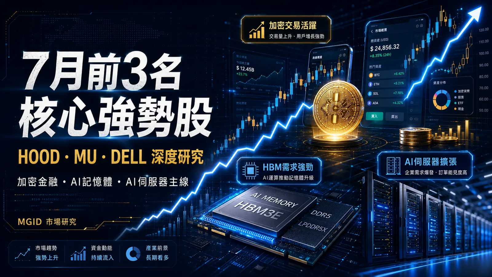 7 月前三名核心強勢股深度研究